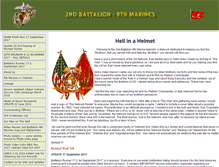 Tablet Screenshot of 2ndbattalion9thmarines.org